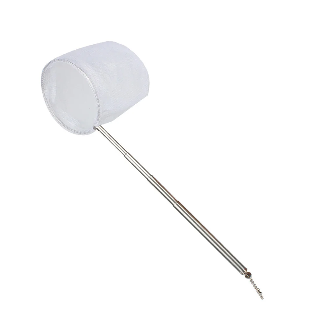 

Mini Extendable Fishing Net Plastic Pole Handle Telescopic Landing Net Tuck Net Fishing Fine Net Aquarium Mini Fish Accessories