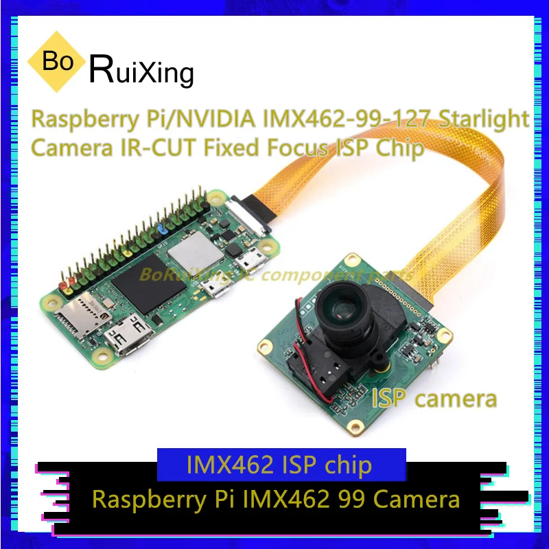 1 Pz/Lotto Imx462-127 Imx462-99 Raspberry Pi/Nvidia Imx462-99-127 Starlight Camera Ir-Cut Chip Isp A Fuoco Fisso