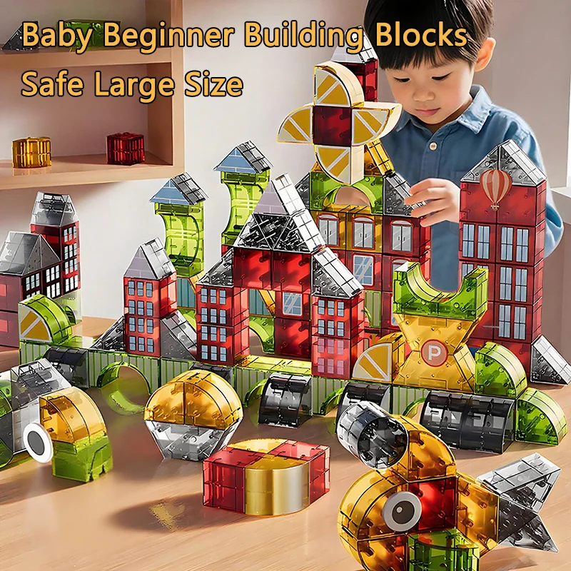 Magnetic Building Blocks ABS Toys for Kids