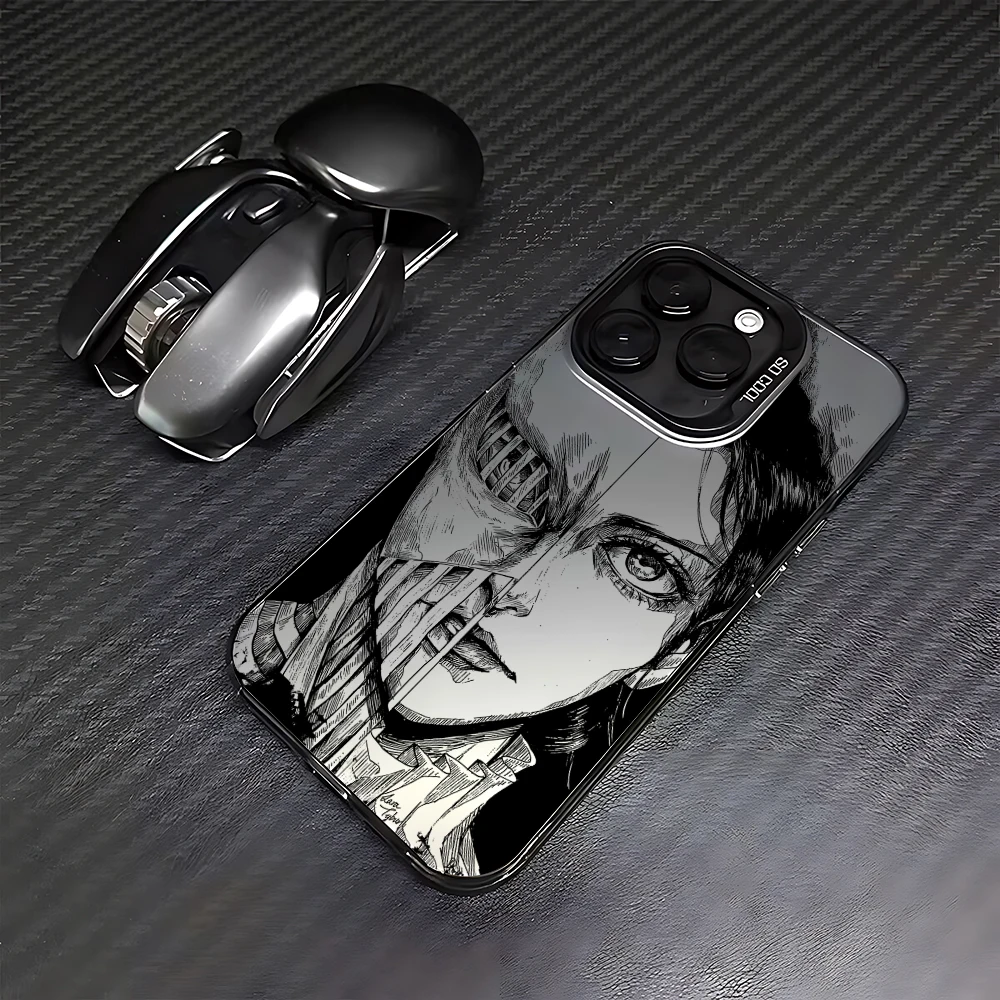 Luxury Hot Anime Attack On Titan Matte Phone Case