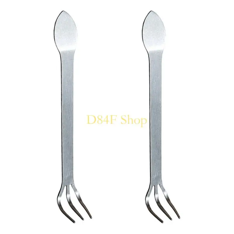 D84F 1/2Pcs Bonsai Rakes Loosen Soil Garden Tool for Plant Care and Soil Maintenance