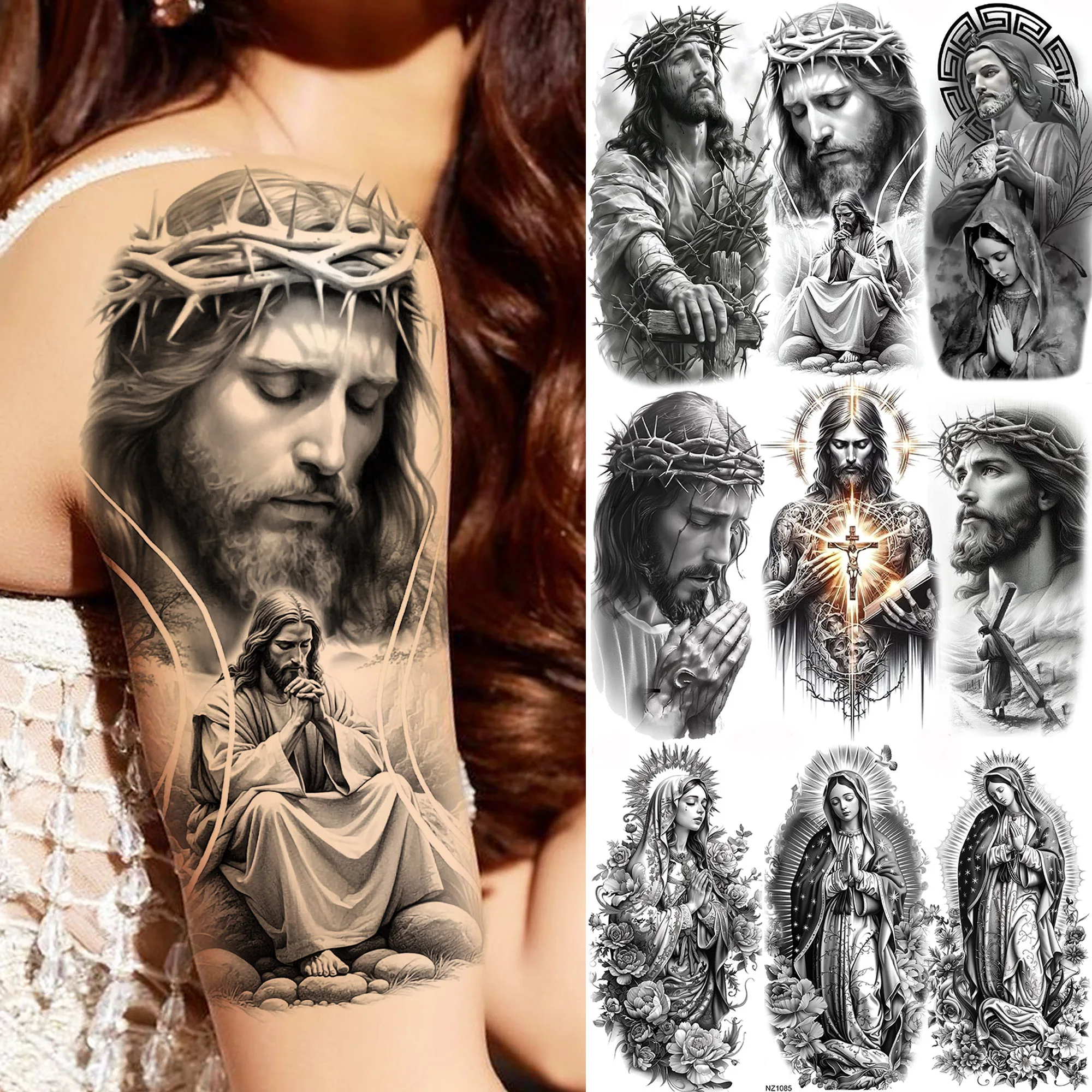 Tatouage Vierge Mexicaine : Une Déclaration de Foi qui Résiste à l'Épreuve  du Temps, image size:2000x2000