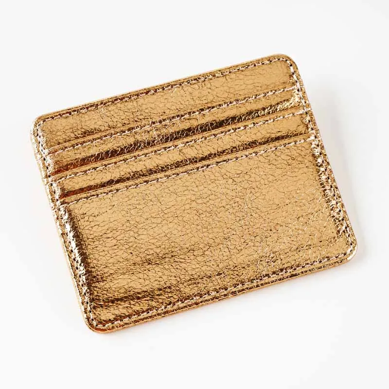 Sleek RFID-Blocking Minimalist Wallet – Premium PU Leather Card Holder