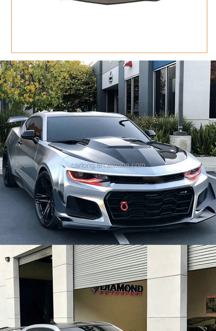 Hot Selling ZL1 Style Car Body Kits Front Bumper for Chevrolet Malibu XL 2016-2019 ABS Material Exterior Parts