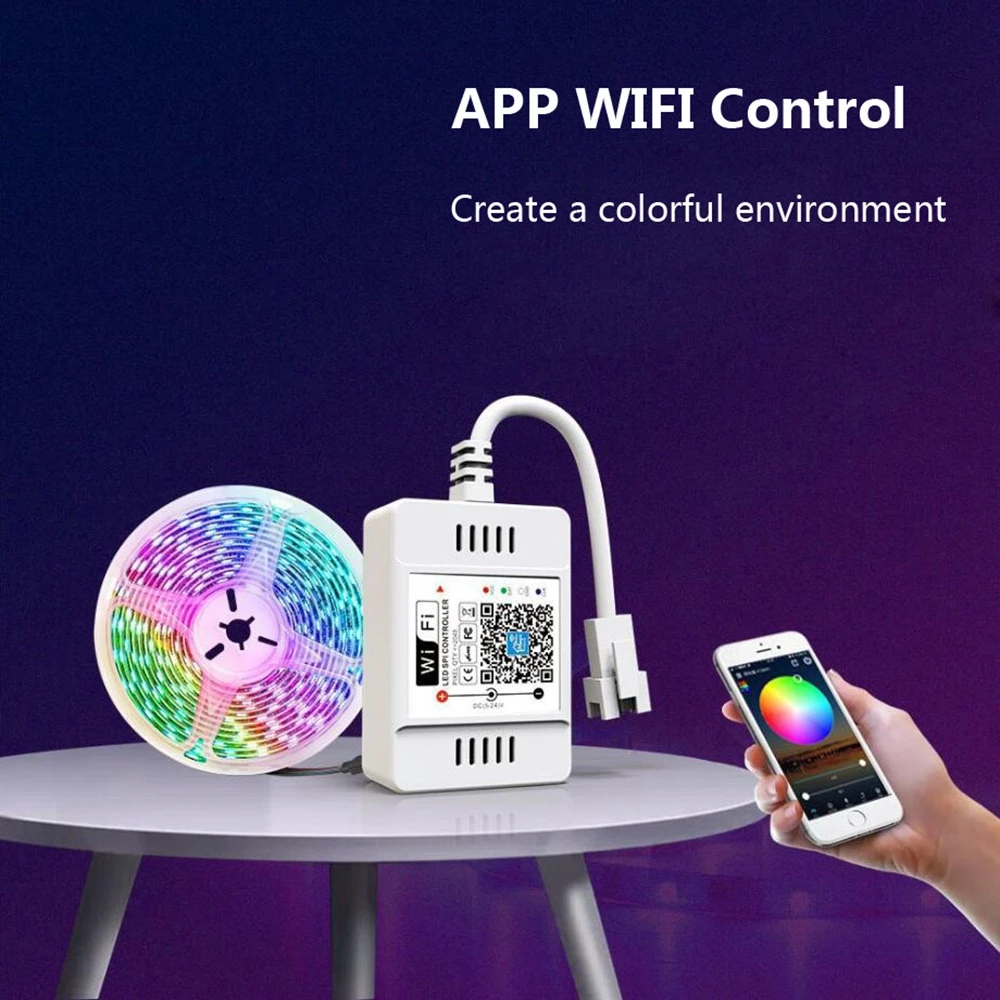 Magic Home RGB RGBW RGBIC Smart WiFi App Alexa Controller Dimmer For LED  Strip