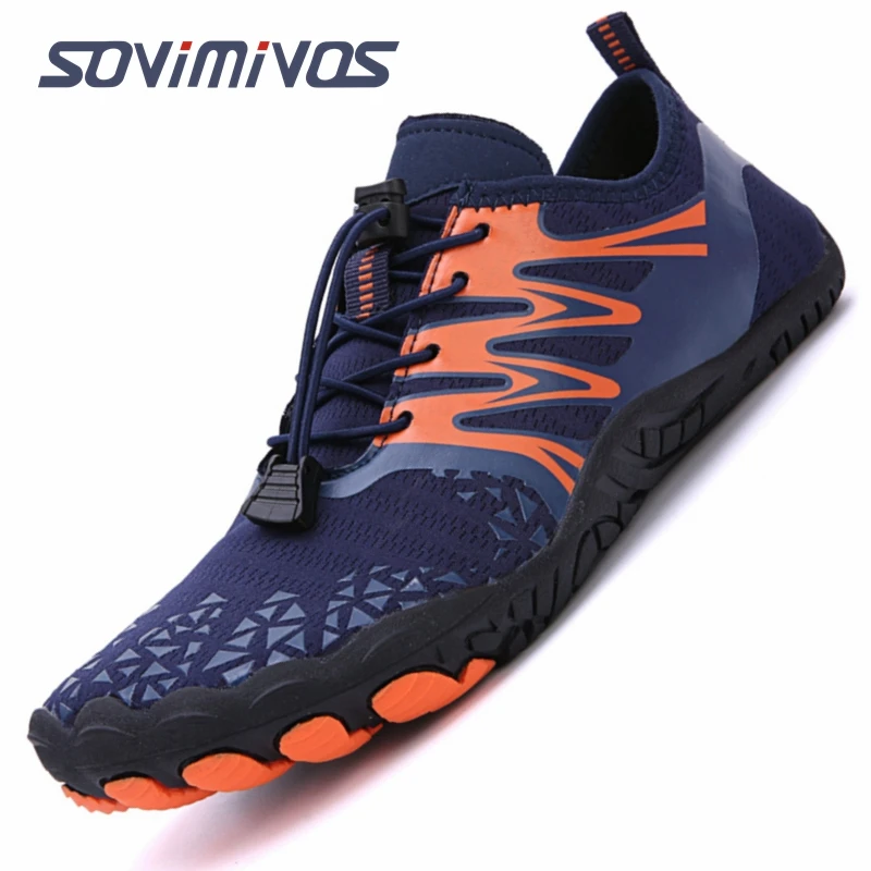 Trail Running Barefoot Shoes Wide Toe Box Sports Cross Trainers Zero Drop Mesh Slippers Runner Walking Sneakers Luxury Sandals