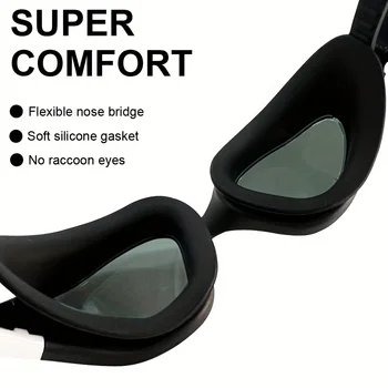 Fog-Free UV Waterproof Swim Goggles 1