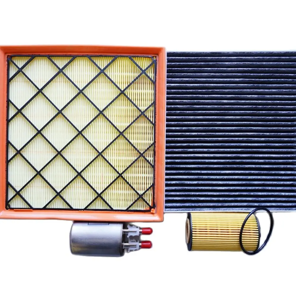 

best quality air filter + Oil filter + cabin Air conditioning filter + Fuel filter for Chevrolet Cruze filter set 4 filters