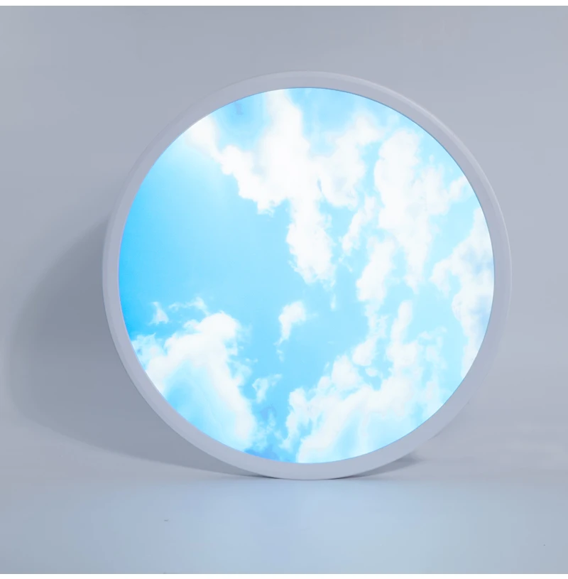 LED Ceiling Light Bedroom Lamp Blue Sky White Clouds Ceiling Lamps for Living Room Brightness Kitchen Lighting LED Panel Light