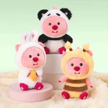 루피 리틀 비버 숲 동물 컬렉션 봉제 인형, 귀여운 루비 드래그 장난감 선물, 토끼 팬더 꿀벌 상품 이미지