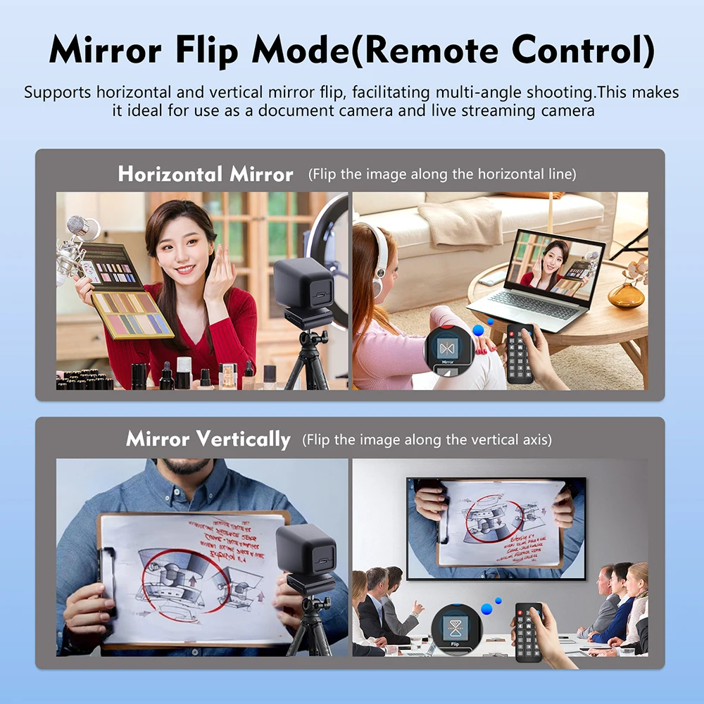 TOALLIN 4K Webcam 1080P HD mini Camera PC Webcam with Microphone Auto Focus usb Camera for Live Streraming & Video Conferencing 4