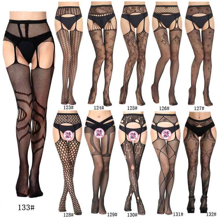 Sexy Lingerie Women Tights Stockings Garter Belt