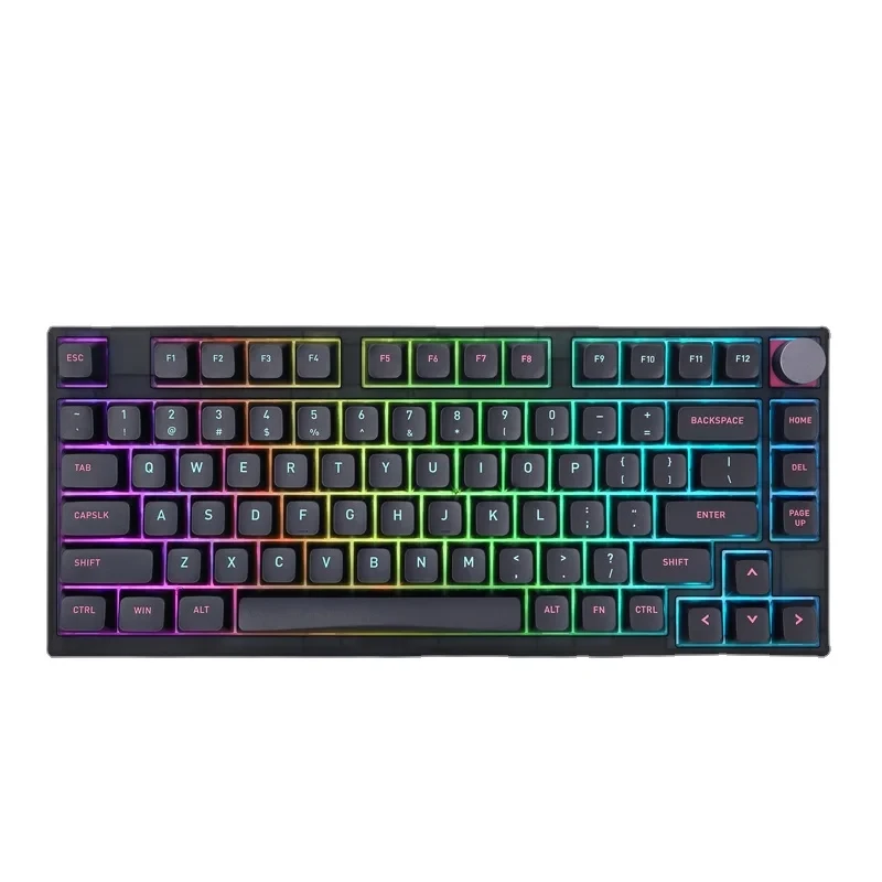 

Keyboard GK75 Equipped with Wired RGB E-Sports Game Mechanical Keyboard Optical Axis V3 Series Hot Swappable Mechanical Keyboard