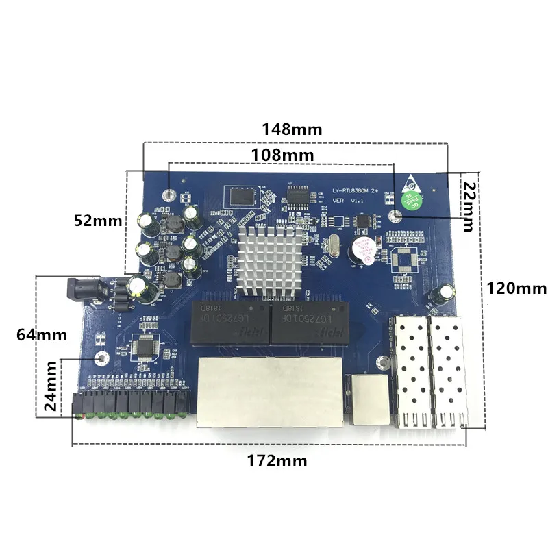 Рисунок 5 - IP-управление, 8 портов