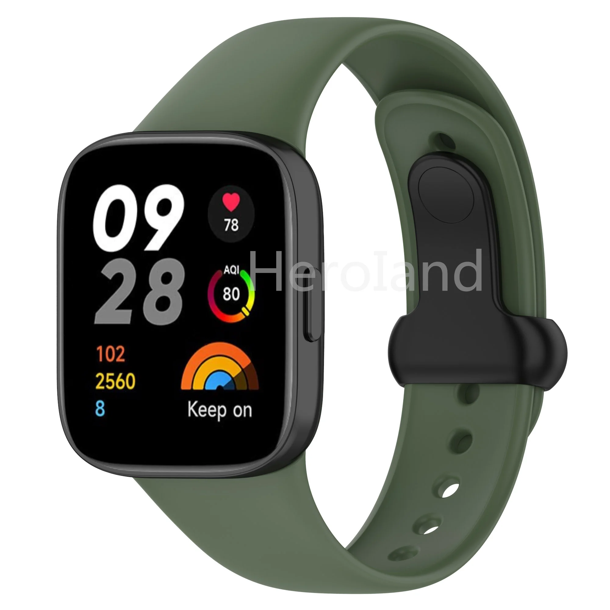 Silicone Smartwatch Band Wristband Bracelet Strap Accessories in Various Colors