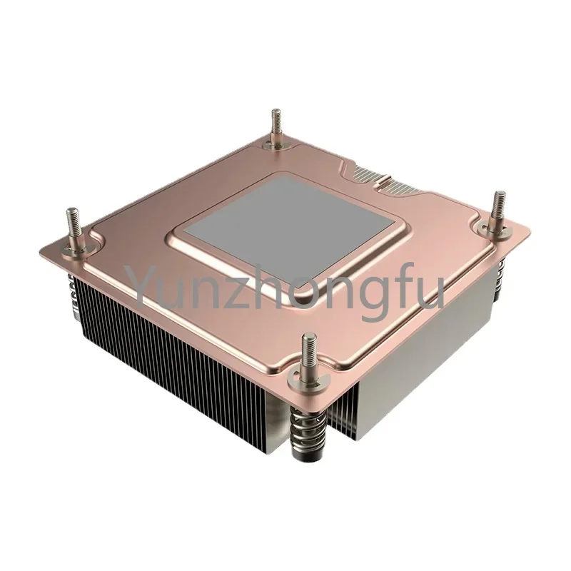 

TDP до 180 Вт LGA1700 1U пассивный кулер ЦП эффективный радиатор с базой паровой камеры для работы на ПК сервера