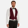 Men Vest Sexy Deep V Lightweight 3 Button White Cotton Short Style Pique Openback Spring Gentleman Groom Tuxedos Waistcoat 여름조끼 5