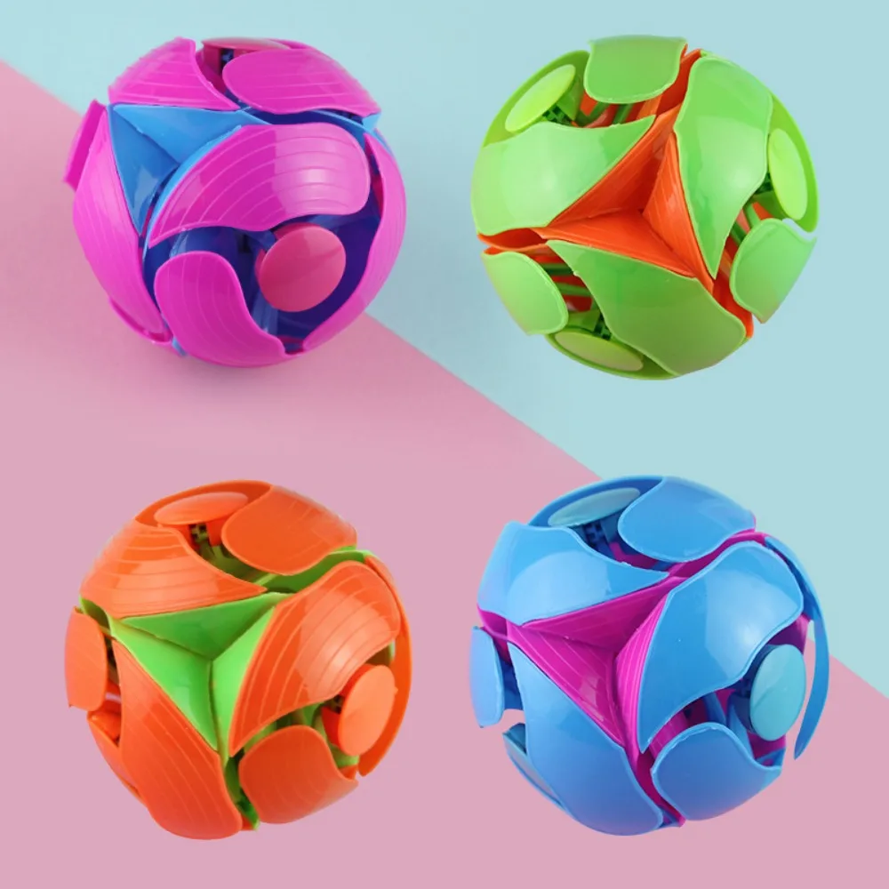 Magic Color-changing Ball Toy Hand Throwing Telescopic Balls Hand Throwing Creative Fun Toy Birthday Gift For Sports Toy Ball 2