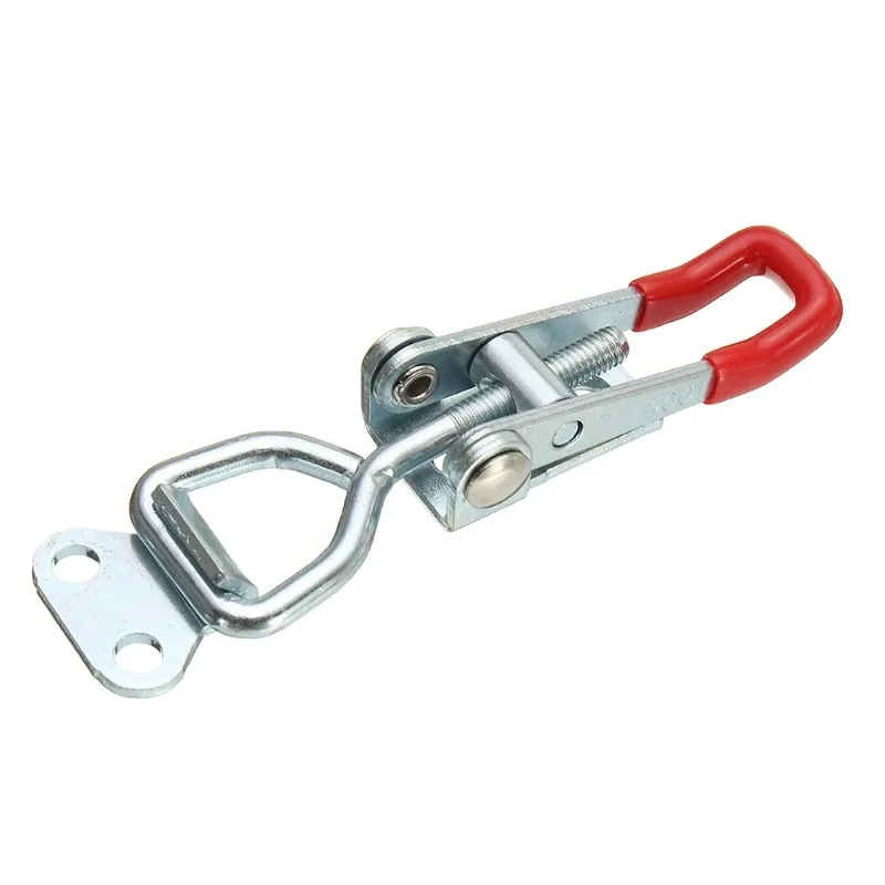 Adjustable Toolbox Case Metal Toggle Latch Catch Clasp Quick Release Clamp Anti-Slip Push Pull Toggle Clamp Tools 2/4/6pcs furniture hardware toggle latches decorative latches buckle clamp