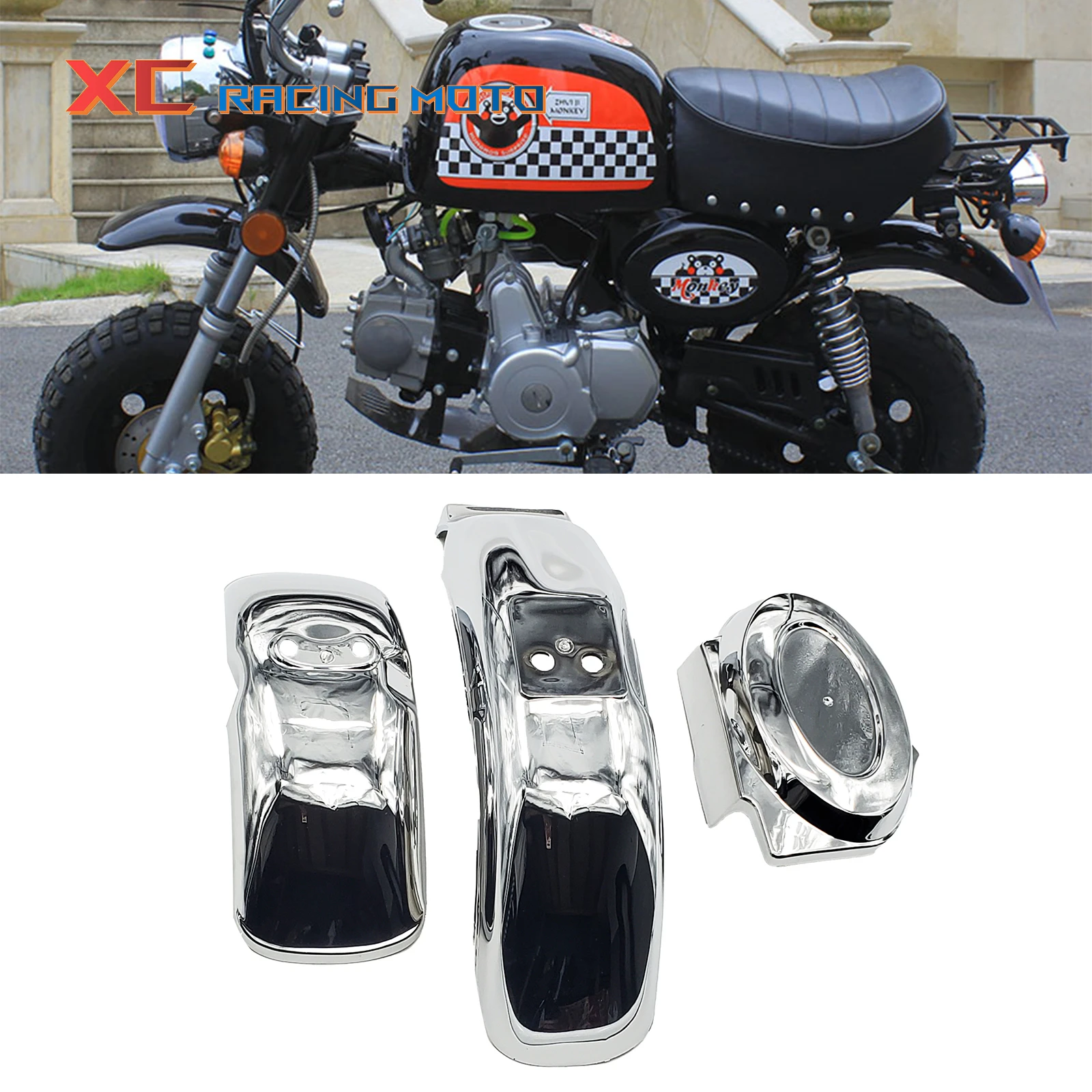単品購入可 Front Fender ホンダZ50A Z50Jオートバイモンキー用
