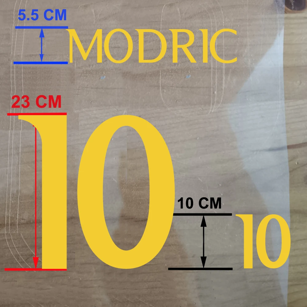 thumbnail image 1 of 23-24 Parches con nombre y número de atletas locales y visitantes de Madrid, juego de pegatinas de transferencia térmica para planchar con nombre de jugador de fútbol masculino personalizado, 1 of 5