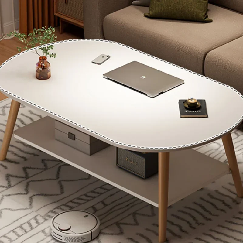 

Minimalist Unique Coffee Table Modern White Bedroom Industrial Minimalist Dining Marble Table Books Stoliki Kawowe Furniture