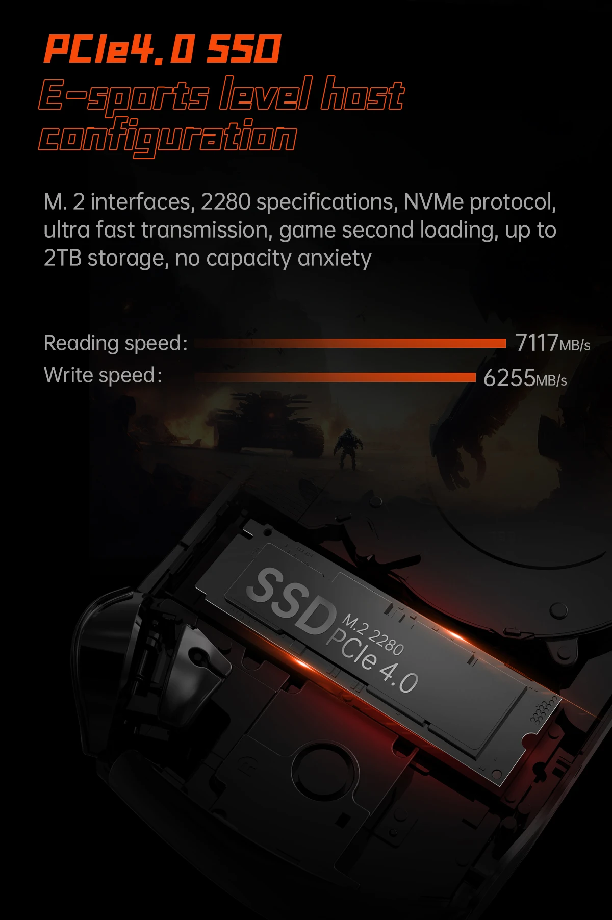 OnexPlayer Onexfly AMD Ryzen 7 7840U 3-in-1 Laptop PC Game Console - 7