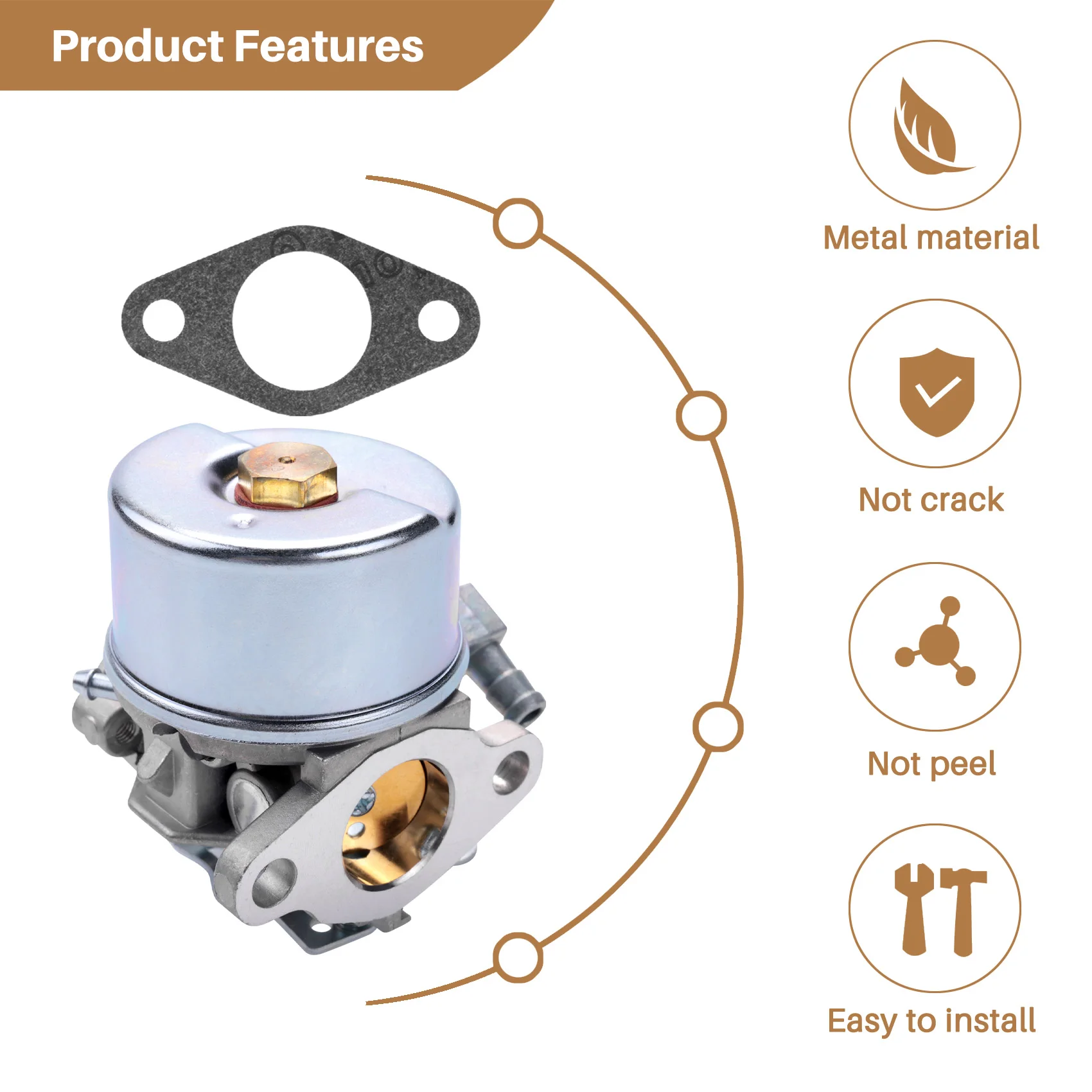 Carburatore Di Ricambio Per Tecumseh 640221 5156 Carburatore Assy Select Ov691ea Tvt691 Modelli Argento 82130118