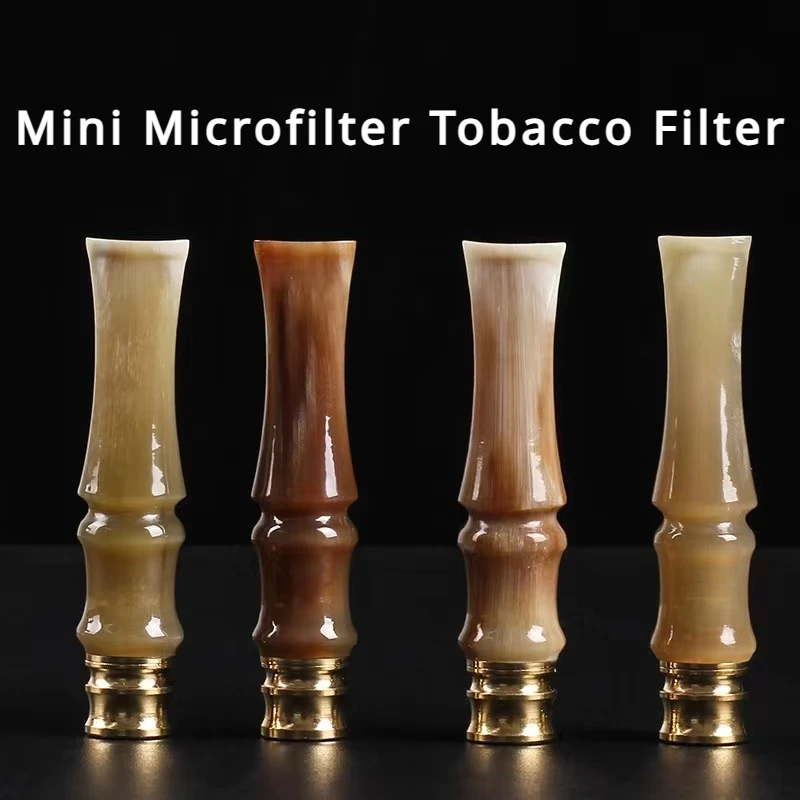 

NEW Creative Cigarette Holder high-quality dual use Smoke Pipe Cleanable detachable Tobacco Filter Portable Microfilter Men Gift