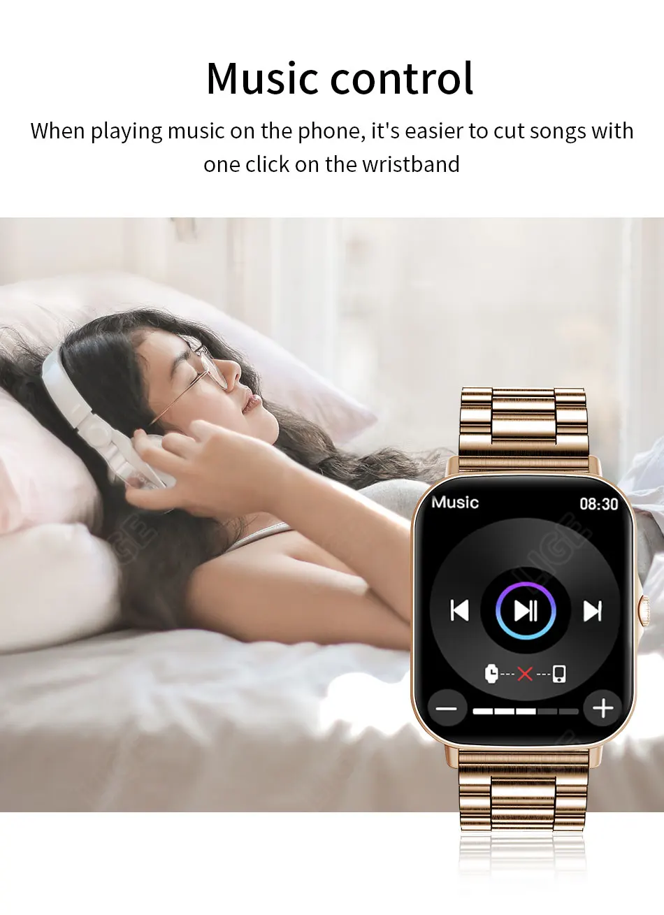 2022 Bluetooth Call Smart Watch Men Multi-Sports Waterproof Temperature Monitor Calories Fitness Clock Smartwatch For Man Women