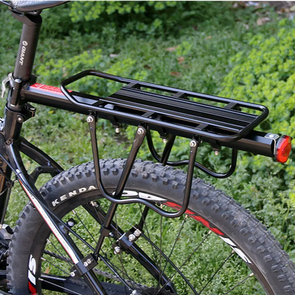 Description Picture 5 of itemOutdoor Equipment Bicycle Back Seat Luggage Carrier Cargo Rear Rack Shelf Cycling Bag Stand Holder Trunk Alloy Tailstock Holder