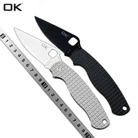 OK-81TI CPM-S30V Blade Titanium Alloy Handle Ceramic Bearings Outdoor Camping Hunting Pocket Folding Knives 1
