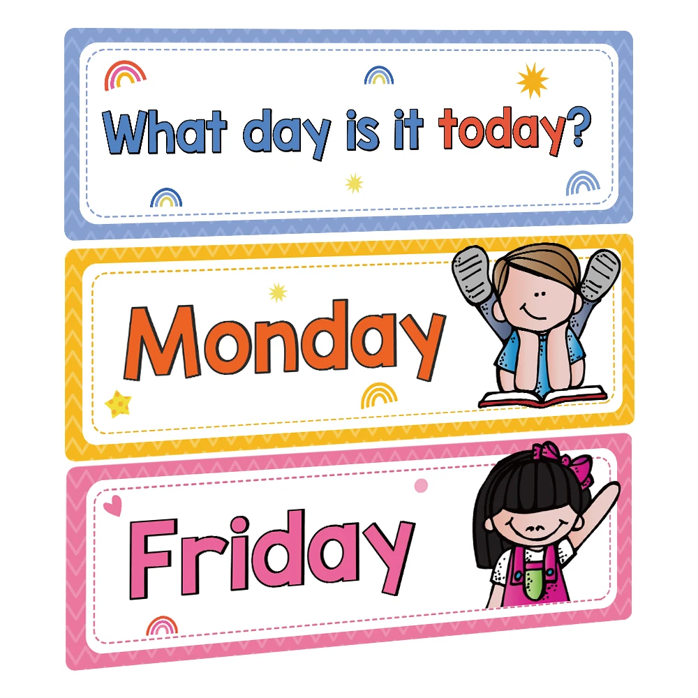 英語学習用 Picture Cards セット 週の学習用フラッシュカード,英語の教育ツール,就学前のアイテム
