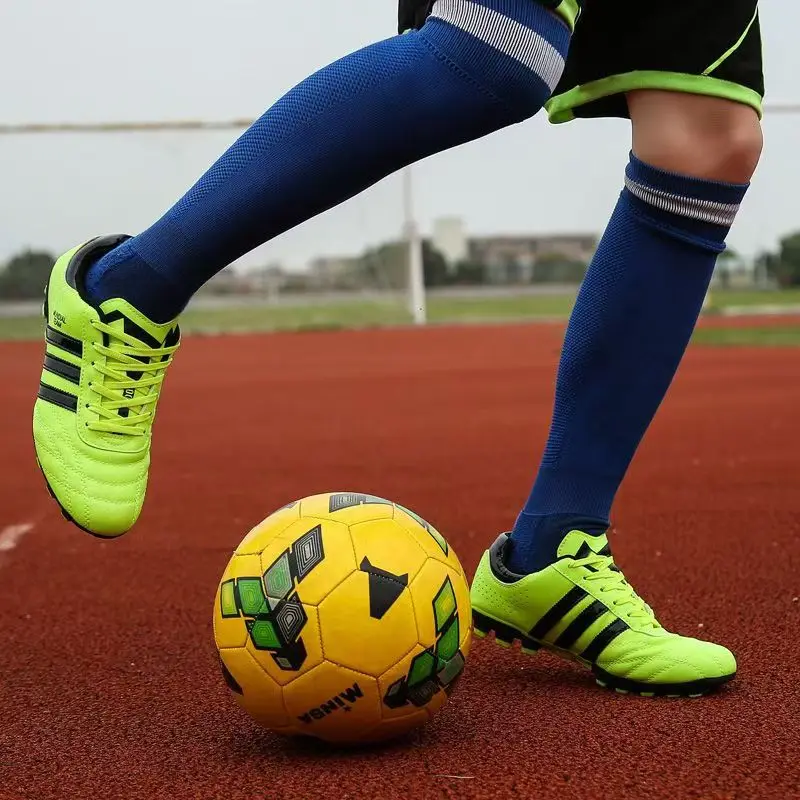 أحذية كرة قدم احترافية للأطفال البالغين، أحذية ريا...