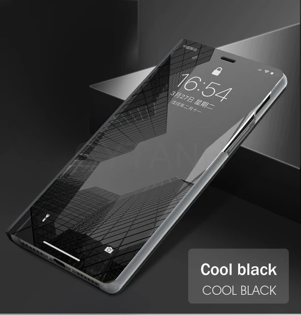 Premium Flip Magnetic Smart Mirror Phone Case - Elegant Protective Cover