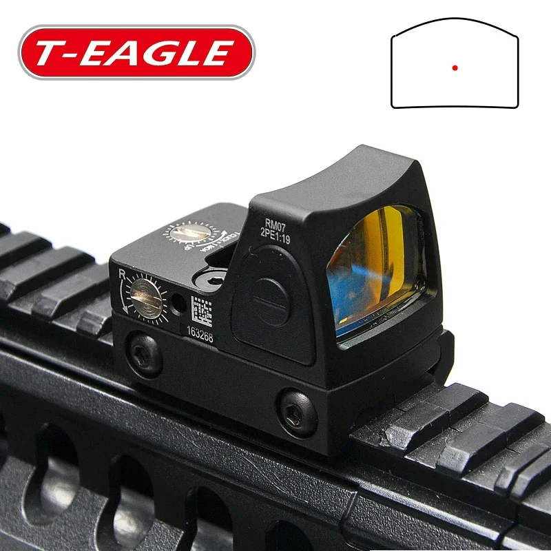 

Red Dot Sight Scope Tactical Mini Metal RMR Adjustable Collimator Pistol Glock Reflex Sights For Hunting Fit 20mm Weaver Rail