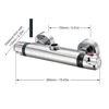 Bathroom thermostatic shower mixing valve wall-mounted 38℃ thermostatic shower anti-scalding faucet valve 5