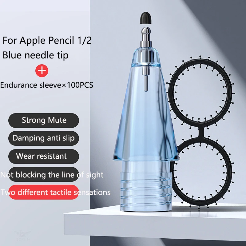 Apple Pencil Transparente Nib 1ª e 2ª Geração Apple Ipad Stylus Pen - Imagem 4