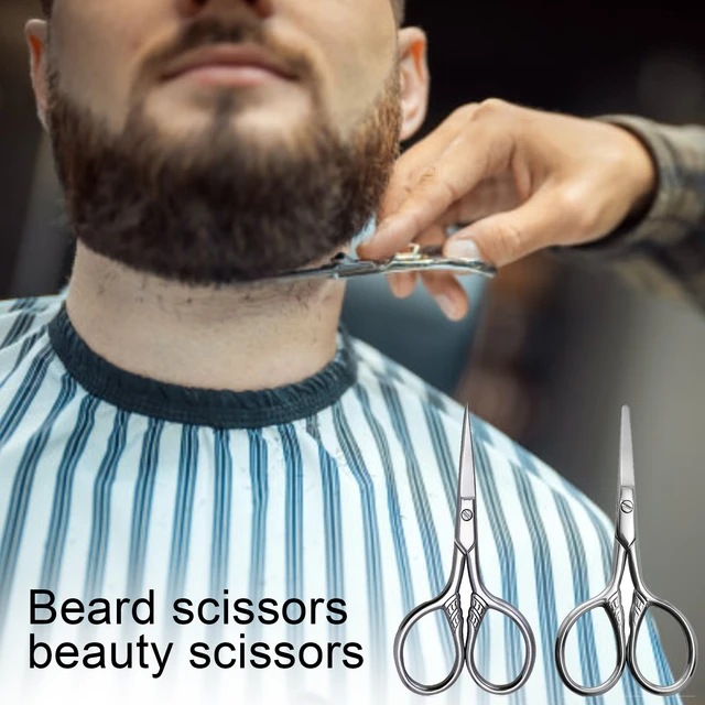 BEARD CARE Beard and Nose Hair Scissors