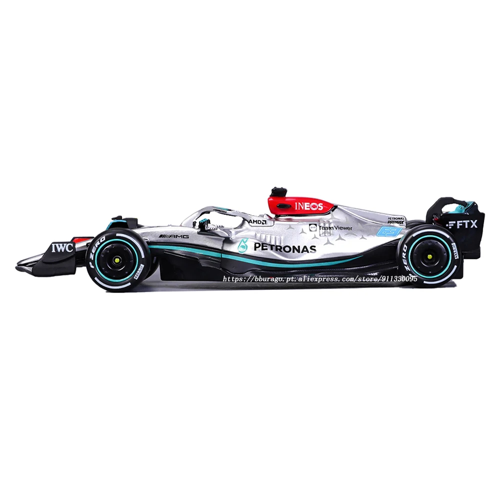 HTLNUZD Bburago 1:43 F1Mercedes AMGW13 #44 Lewis Hamilton Voiture de course  W13 #44 Super Formula One en alliage de luxe moulé sous pression (standard  W13#44) : : Jeux et Jouets