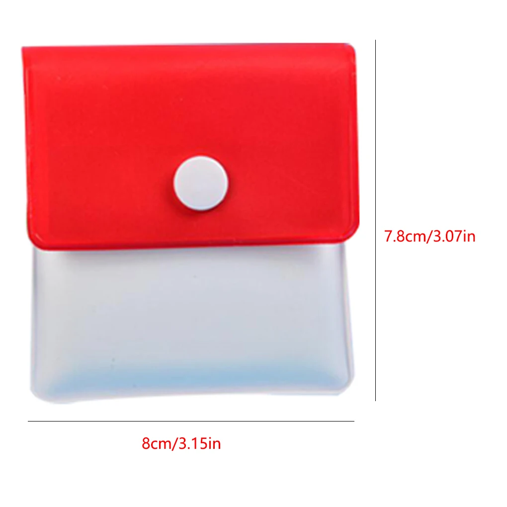 

Reusable PVC Ash Bag for Car and Home, Portable Pocket Ashtray Pouch, Coin Purse, 7.8x8cm, 6Pcs