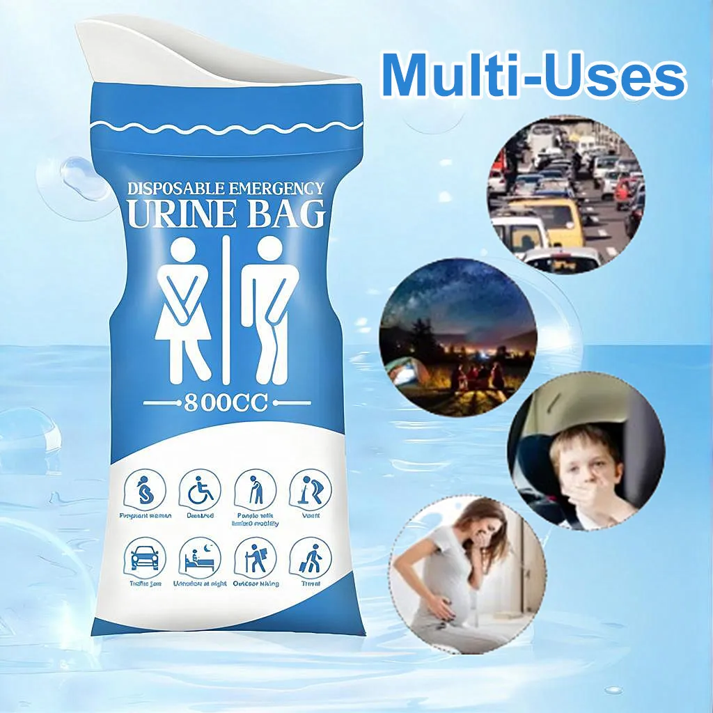 Disposable Urine Bag 10Pcs Outdoor Emergency Urinate Bags 800ML Disposable Vomiting Bag Unisex for Women Men Portable Travel Toilet disposable vomit bag urine bag disposable urine bag disposable toilet bag