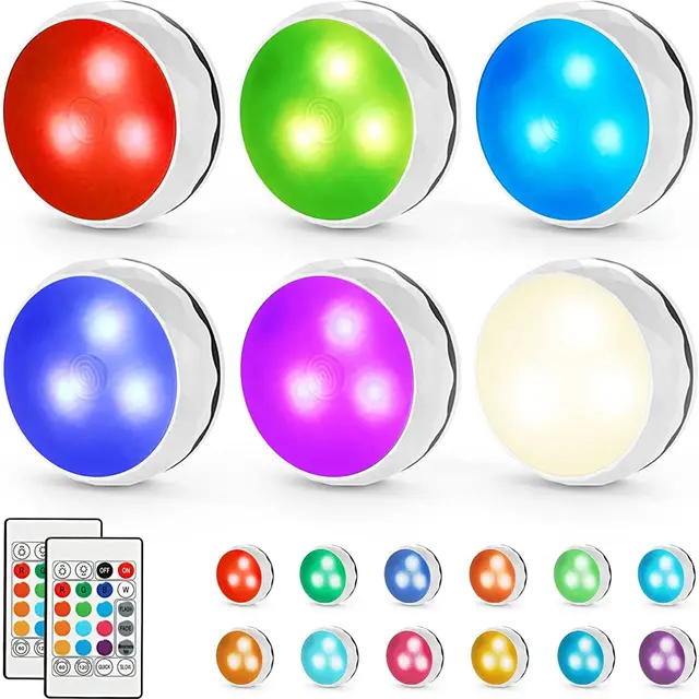 White 6Lamp1Remote