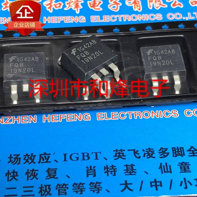 

5 шт. FQB19N20L TO-263 200V 21A