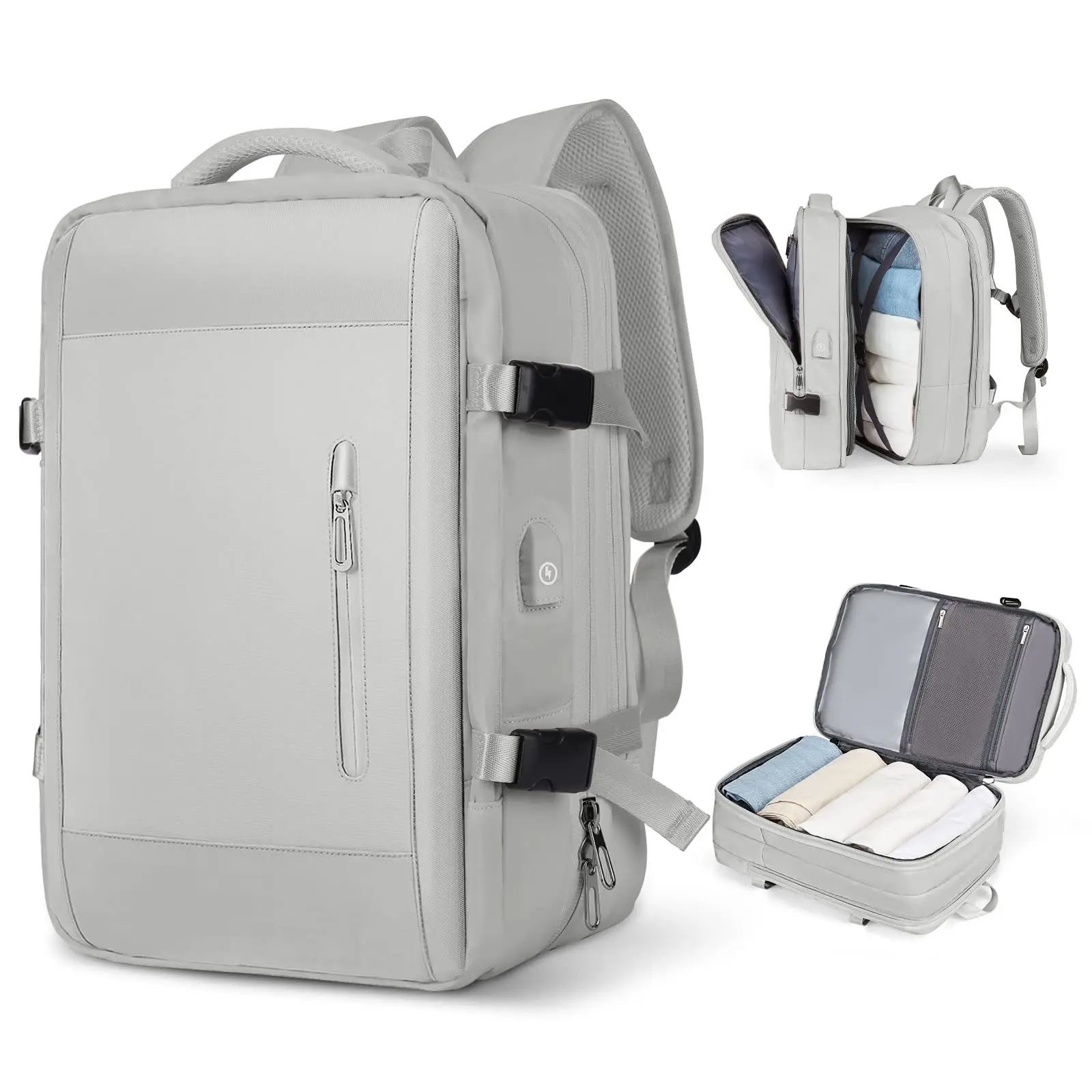 

Air Travel Backpack Expandable For Men Women Laptop Bag Luggage Man Large Capacity Bags Business Trip Multifunctional Backpacks