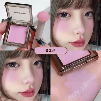 أحمر خدود كريمي غير لامع بلون بني لتحديد الخدود 8