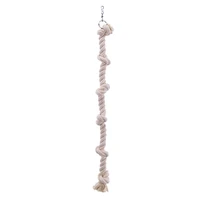 Bird Rope Ladder Cotton Rope with Knots for Cage Hanging Bungee Toy for Cockatiels Conures Finches Small Parakeets 1