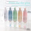 6MM*5M Press Style Dot Double Sided Tape Roller Refillable Adhesive Tape Glue Dispenser School Office Stationery 4