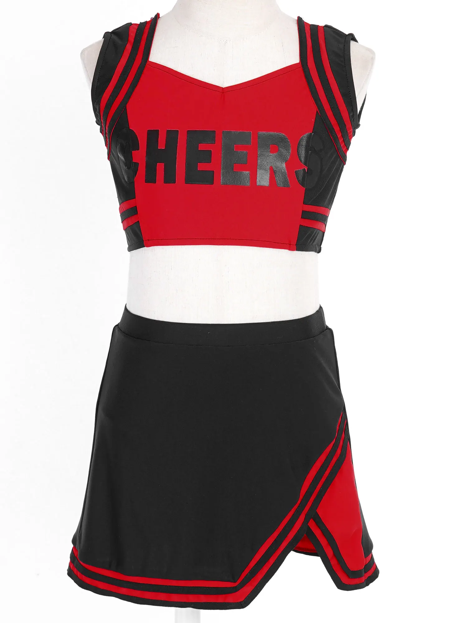 Youth Cheerleader Sports Bra Cheerleading Flyer Stunt