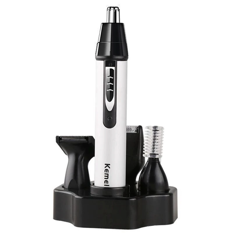 4in1 rechargeable nose trimmer beard trimer for men eyebrow nose hair